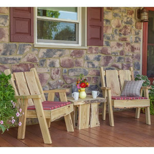 A & L Furniture Timberland Chair Outdoor Chairs Unfinished