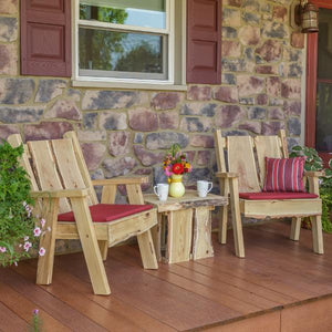 A & L Furniture Timberland Chair Outdoor Chairs Unfinished