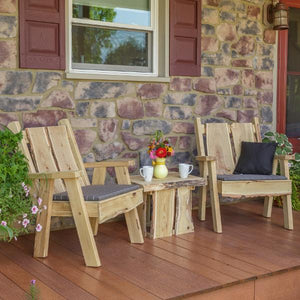 A & L Furniture Timberland Chair Outdoor Chairs Unfinished