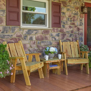 A & L Furniture Timberland Chair Outdoor Chairs Unfinished