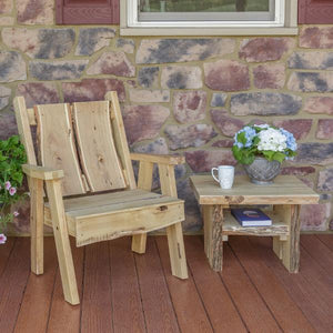 A & L Furniture Timberland Chair Outdoor Chairs Unfinished