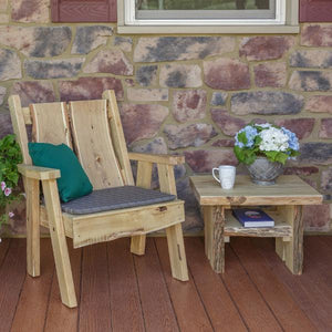 A & L Furniture Timberland Chair Outdoor Chairs Unfinished