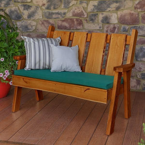 A & L Furniture Timberland Garden Bench Garden Benches 4ft / Unfinished