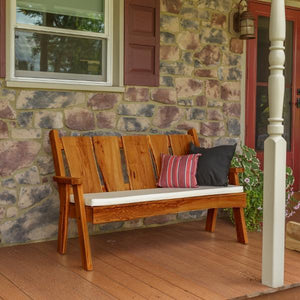 A & L Furniture Timberland Garden Bench Garden Benches 4ft / Unfinished