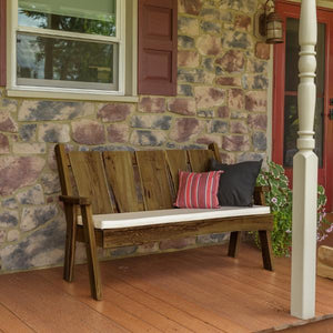 A & L Furniture Timberland Garden Bench Garden Benches 4ft / Unfinished