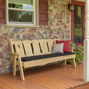 A & L Furniture Timberland Garden Bench Garden Benches 4ft / Unfinished