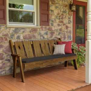 A & L Furniture Timberland Garden Bench Garden Benches 4ft / Unfinished