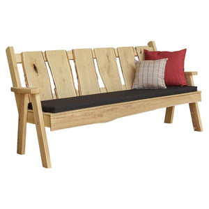 A & L Furniture Timberland Garden Bench Garden Benches 4ft / Unfinished