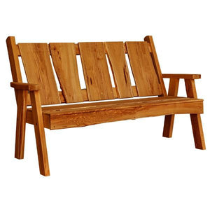 A & L Furniture Timberland Garden Bench Garden Benches 5ft / Cedar