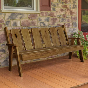 A & L Furniture Timberland Garden Bench Garden Benches 6ft / Mushroom
