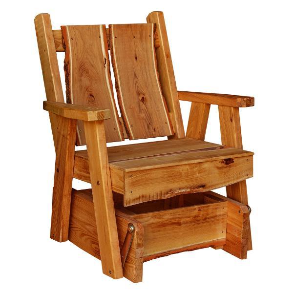 A &amp; L Furniture Timberland Glider Chair Glider Chair Cedar