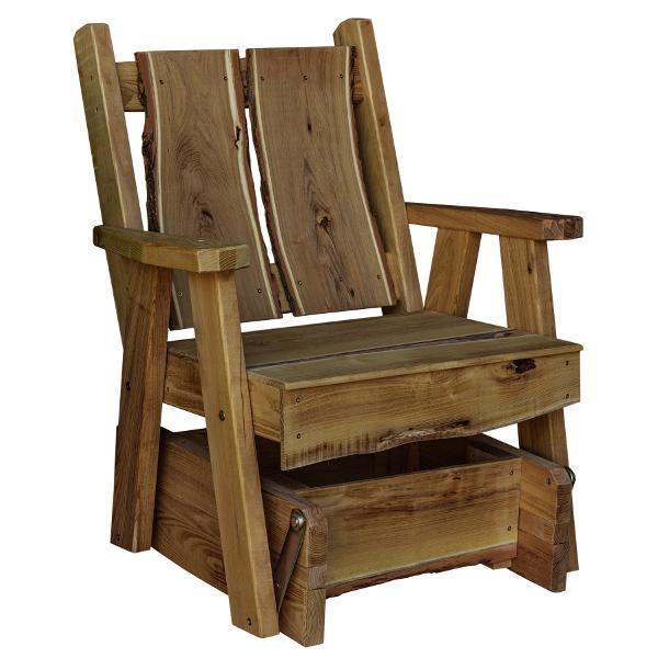 A &amp; L Furniture Timberland Glider Chair Glider Chair Mushroom