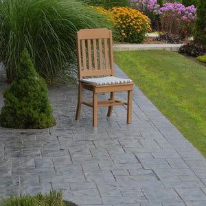 A & L Furniture Traditional Dining Chair Outdoor Chairs Aruba Blue