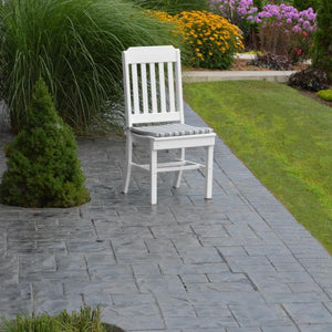 A & L Furniture Traditional Dining Chair Outdoor Chairs Aruba Blue