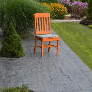 A & L Furniture Traditional Dining Chair Outdoor Chairs Aruba Blue