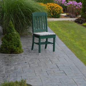 A & L Furniture Traditional Dining Chair Outdoor Chairs Aruba Blue