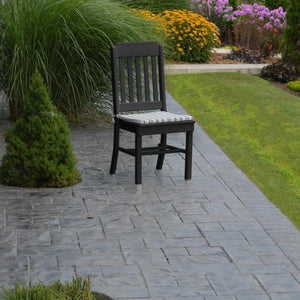 A & L Furniture Traditional Dining Chair Outdoor Chairs Aruba Blue