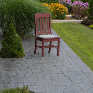 A & L Furniture Traditional Dining Chair Outdoor Chairs Aruba Blue