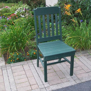 A & L Furniture Traditional Dining Chair Outdoor Chairs Aruba Blue