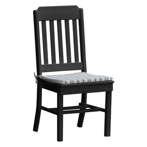 A & L Furniture Traditional Dining Chair Outdoor Chairs Black