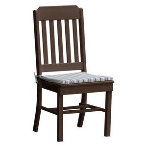 A & L Furniture Traditional Dining Chair Outdoor Chairs Tudor Brown