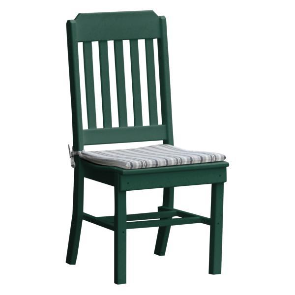 A &amp; L Furniture Traditional Dining Chair Outdoor Chairs Turf Green