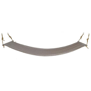 A & L Furniture Twin Hammock with Mounting Hardware Hammock Full / Cottage Tan