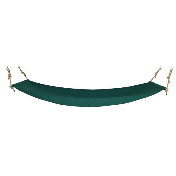 A &amp; L Furniture Twin Hammock with Mounting Hardware Hammock Full / Forest Green
