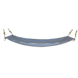 A & L Furniture Twin Hammock with Mounting Hardware Hammock Twin / Blue Stripe