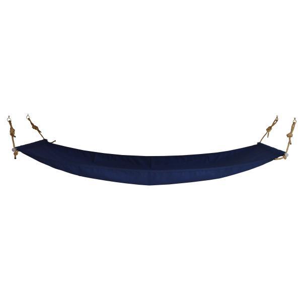 A &amp; L Furniture Twin Hammock with Mounting Hardware Hammock Twin / Navy Blue