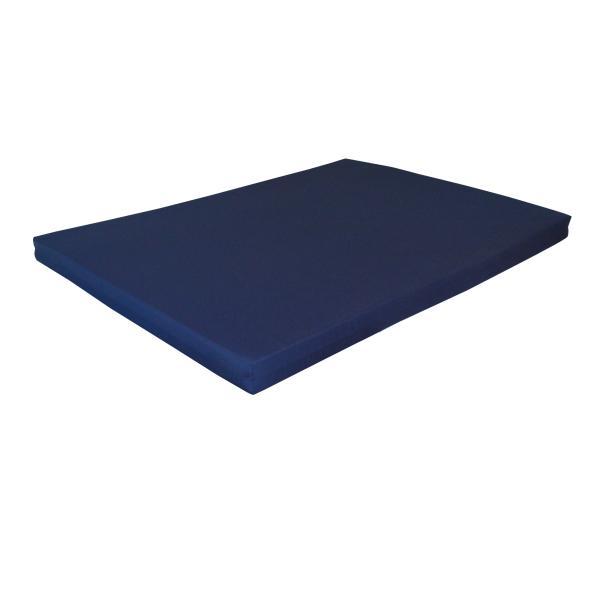 A &amp; L Furniture VersaLoft Bed Cushion 4&quot; Thick Cushions &amp; Pillows Full / Navy Blue