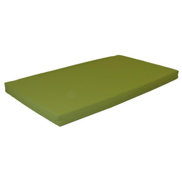 A &amp; L Furniture VersaLoft Bed Cushion 4&quot; Thick Cushions &amp; Pillows Twin / Lime