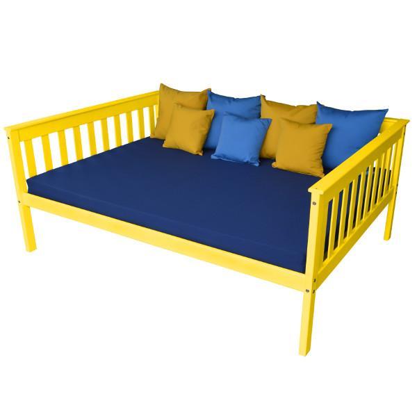 A &amp; L Furniture VersaLoft Mission Daybed Daybed Full / Canary Yellow