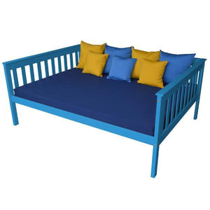A & L Furniture VersaLoft Mission Daybed Daybed Full / Caribbean Blue