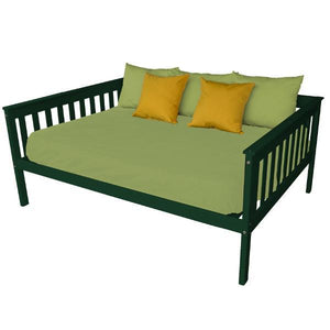 A & L Furniture VersaLoft Mission Daybed Daybed Full / Dark Green