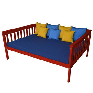 A & L Furniture VersaLoft Mission Daybed Daybed Full / Tractor Red