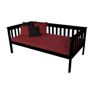 A & L Furniture VersaLoft Mission Daybed Daybed Twin / Black