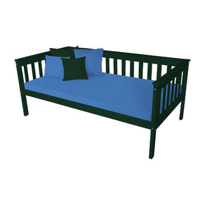 A & L Furniture VersaLoft Mission Daybed Daybed Twin / Dark Green