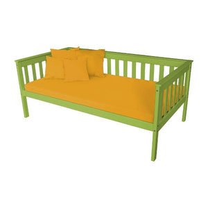 A & L Furniture VersaLoft Mission Daybed Daybed Twin / Lime Green