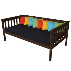 A & L Furniture VersaLoft Mission Daybed Daybed Twin / Rich Tobacco