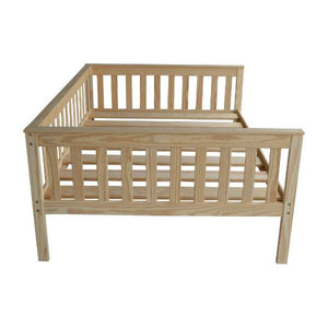 A & L Furniture VersaLoft Mission Daybed Daybed Twin / Unfinished