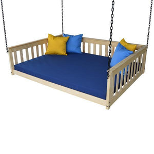 A & L Furniture VersaLoft Mission Hanging Daybed with Chain Daybed Full / Unfinished