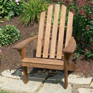 A & L Furniture Western Red Cedar Kennebunkport Adirondack Chair Adirondack Unfinished