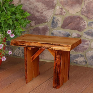 A & L Furniture Wildwood Bench Garden Benches 2ft / Cedar