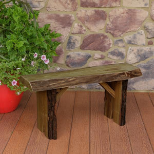 A & L Furniture Wildwood Bench Garden Benches 2ft / Unfinished