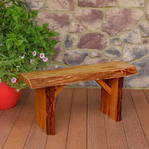 A & L Furniture Wildwood Bench Garden Benches 2ft / Unfinished