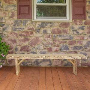 A & L Furniture Wildwood Bench Garden Benches 2ft / Unfinished
