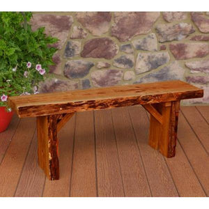 A & L Furniture Wildwood Bench Garden Benches 4ft / Cedar