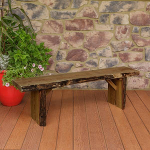 A & L Furniture Wildwood Bench Garden Benches 5ft / Mushroom
