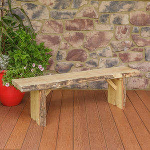 A & L Furniture Wildwood Bench Garden Benches 5ft / Unfinished